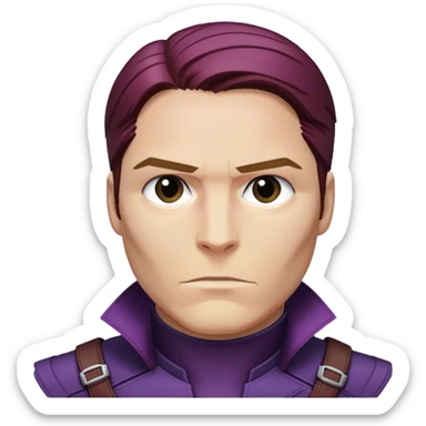 zemo marvel from captain america: civil war sticker