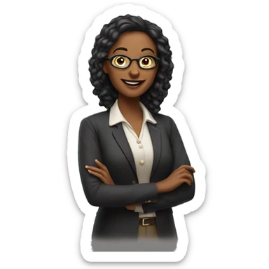 Magic teacher women sticker