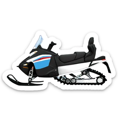 Snowmobile sticker