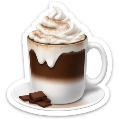 Hot chocolate  sticker