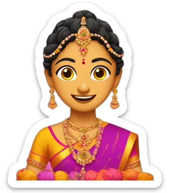 gujarati garba sticker