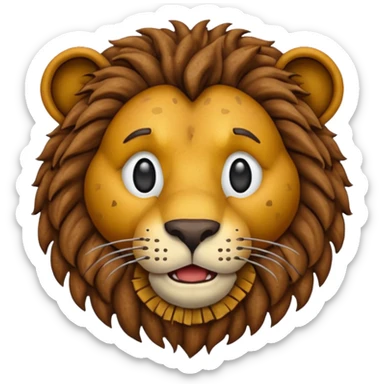 USE AI 🤖 TO MAKE AN EMOJI 💩🦁 Super Detailed  sticker