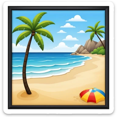 beach sticker