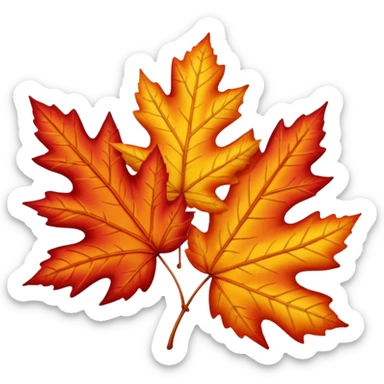 Autumn sticker