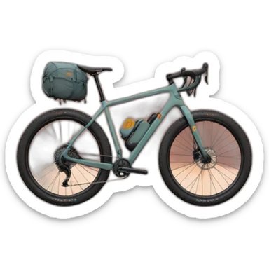 Canyon grizl bikepacking sticker