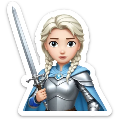 Elsa the war princess  sticker