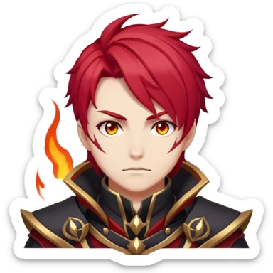 Mavuika, Pyro Archon, Genshin Impact sticker