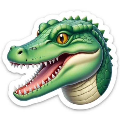 pale gholstly,  vicious alligator, deadly sticker