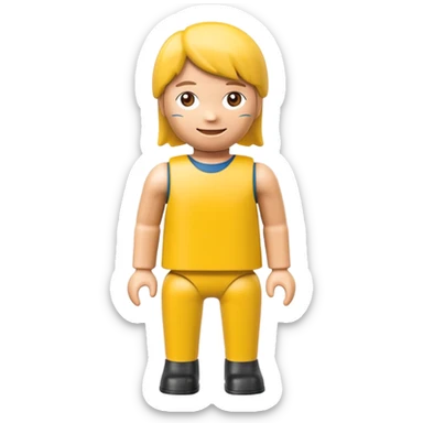 Playmobil figure sticker