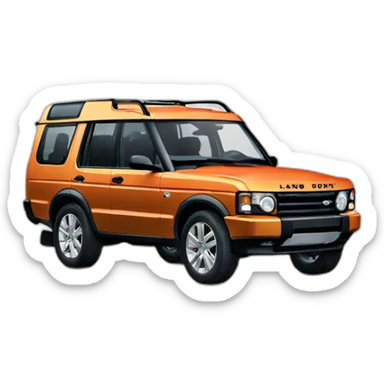 Land Rover discovery sticker