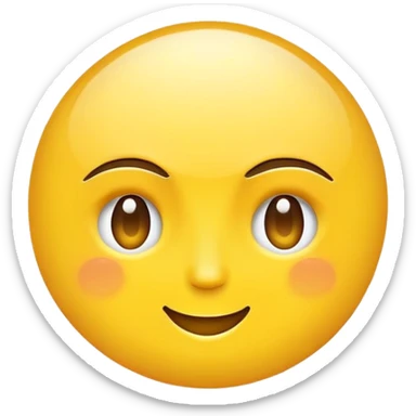 wink symbol sign, no face sticker