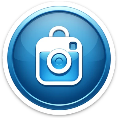blue tick Instagram verification badge sticker