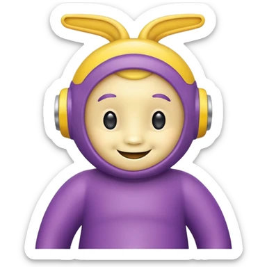 Teletubby sticker