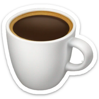 Coffee sticker