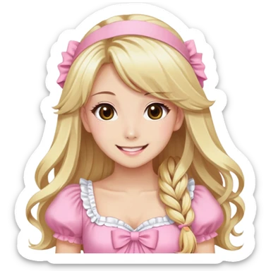 Hime gyaru girl sticker