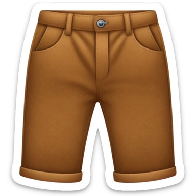 Patterned Corduroy texture ridges pants sticker