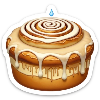 killer cinnamon roll sticker