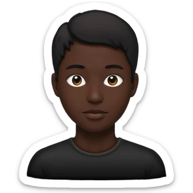 WIl je voor mij emoij maken
Je ziet gezicht, persoon. Maar zie alleen silhout, onbekend.
ZIe alleen vorm ,dus geen ogen, geen lip, geen haar. ZIe alleen silhout sticker