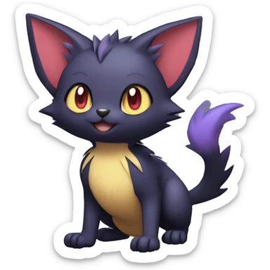 Noibat-Torracat-Zorua full body sticker