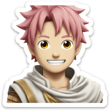 Natsu in Fairy Tail sticker