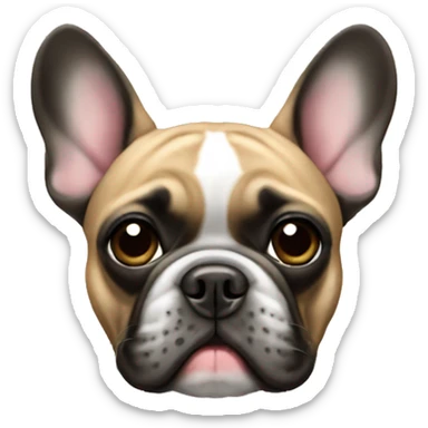 French bulldog sticker
