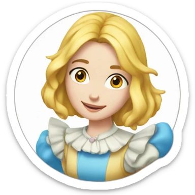 Alice au pays des merveilles  sticker
