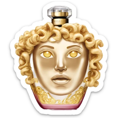 Versace parfume sticker