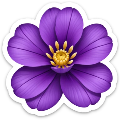 muscle flower sticker