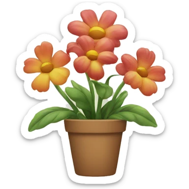 flowers sticker