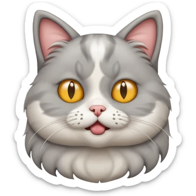 A fart catting sticker