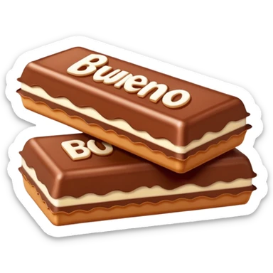 Le chocolat Kinder bueno sticker