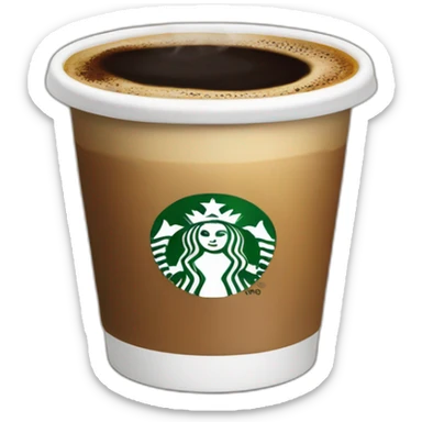 HOT CUBAN COFFEE STARBUCKS sticker