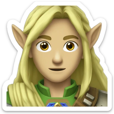 The legend of Zelda sticker
