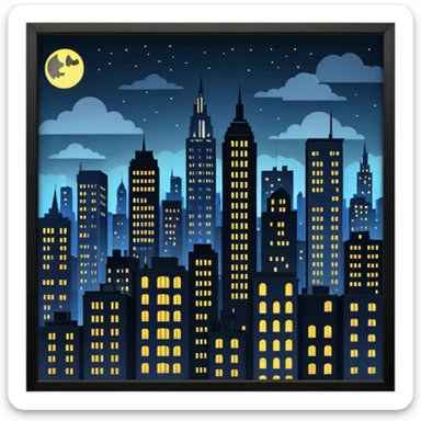 Gotham sticker