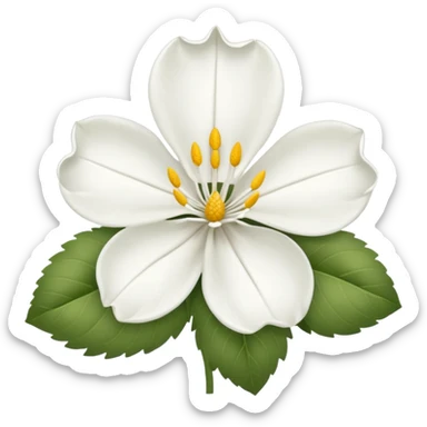 fleur de tiaret sticker