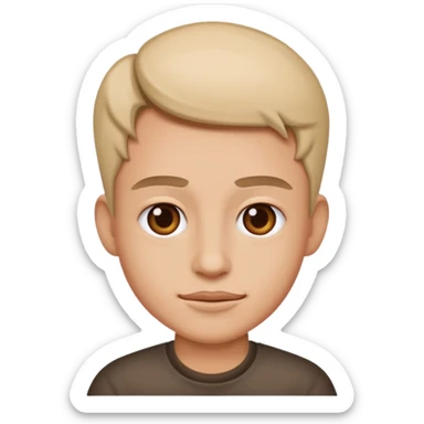 caricature style sticker