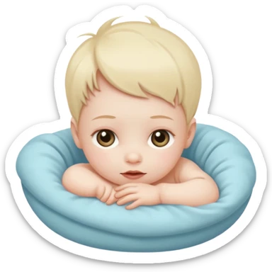 A newborn sticker