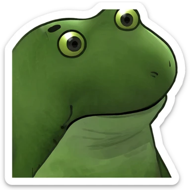 Grey Whippet and a black Dashaund  sticker