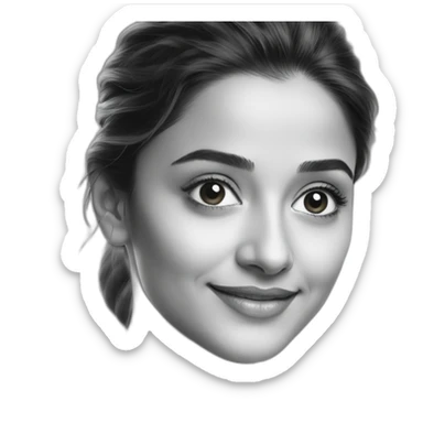 alia bhatt movie actor sticker