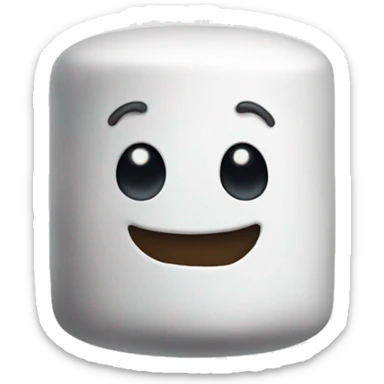 Marshmellow sticker