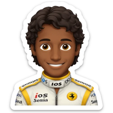 Ayrton Senna  sticker