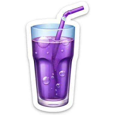 Make a grape soda sticker