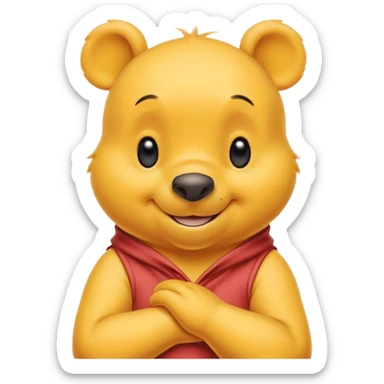 winnie the pooh from Disney sticker