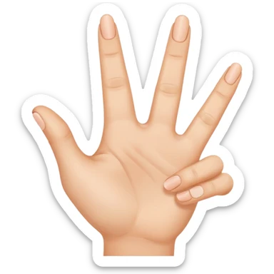 three-finger salute sticker