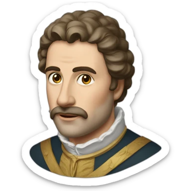 Gérard de pard dieu sticker