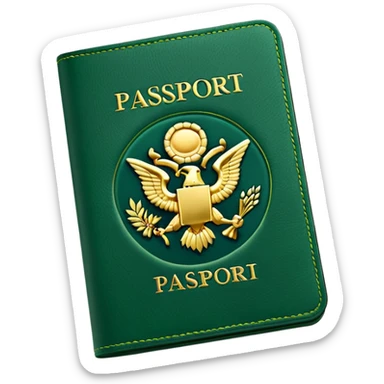 green Passport sticker