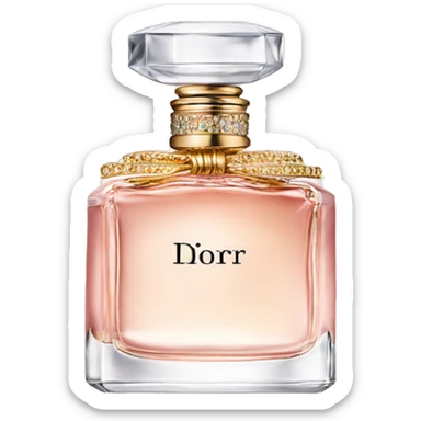 Dior parfum sticker