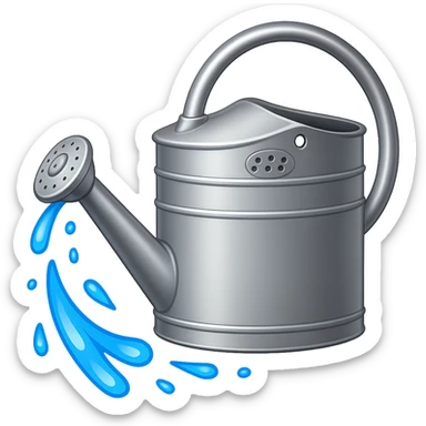 Make the water more animated with lively splashes and motion in the style of emoji. Remove the background. sticker