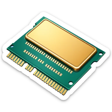 computer memory ram sticker