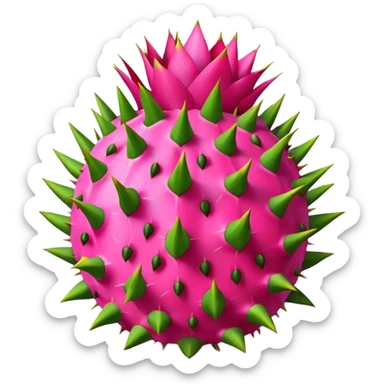 pitahaya fruit sticker